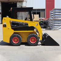 Découvrez le puissant chargeur compact sur chenilles JC25, capacité de levage de 380 kg, longueur de 2768 mm, moteur de 19 kW pour une chargement efficace.