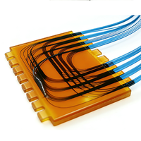 Kabel Patch Cord Fiber Optik Tanpa MTP MPO, Kabel Trunk Fiber Optik, SM OM3 OM4 8 12 24 hingga 144 Fiber Core