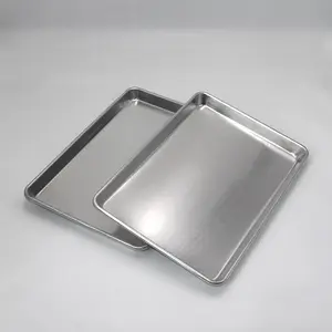 18 x 13 inch Aluminium Alloy Baking Oven Tray Cake Bread Sheet Pan for Baking