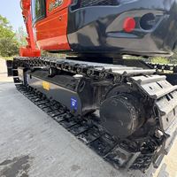 Mini-excavatrice sur chenilles U35 de haute qualité, poids opérationnel de 3 tonnes, d'occasion, avec moteur et pompe, à vendre