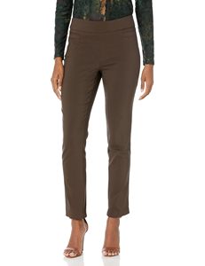 Women's High Waist Straight Pants Ankle-Length <b>Trousers</b> Solid Casual Office Wear - Product Image 1