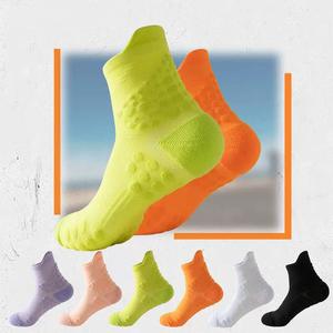 Professional Sports Socks Ankle Length Quick Dry Breathable Non Slip Running Training Socks For Men Women Multicolor - Product Image 1