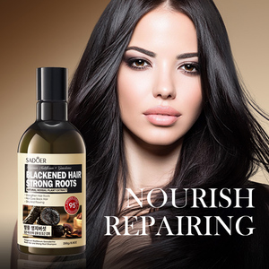 OEM Wholesale SADOER Natural Polygonum Multiflorum Ganoderma Black Hair Strong Root <strong>Shampoo</strong> Anti-Dandruff <strong>Shampoo</strong> for <strong>Dry</strong> Hair - Product Image 1