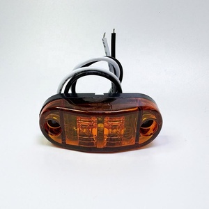 คุณภาพสูง 10-30V ไฟ LED เครื่องหมายด้านข้างสําหรับรถบรรทุกรถพ่วงรถบัสสีเหลืองอําพันสีแดงสีขาวอื่นๆรถอุปกรณ์เสริม - Product Image 2