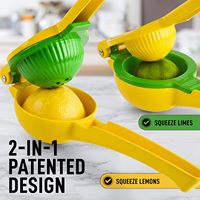 Portable 2 en 1 presse-agrumes de citron portable presse-fruits presse-agrumes outils de fruits presse-agrumes manuel presse-agrumes citron presse-agrumes