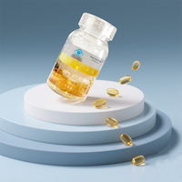 Capsules de Vitamine E de qualité cosmétique OEM, soutien immunitaire, soin des cheveux et de la peau, complément alimentaire pour adultes, 100 capsules certifiées HALAL