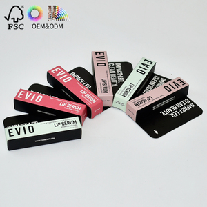 Tùy Chỉnh Đầy Đủ Màu Sắc Fsc Phân Hủy Sinh Học Các Tông Rỗng Lip Men Son Môi Son Môi Son Bóng Mỹ Phẩm Hộp <span class=keywords><strong>Carton</strong></span> Lip Balm Bao Bì Hộp - Product Image 1