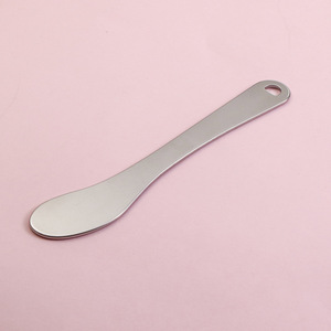 Cuchara de crema exfoliante de acero inoxidable, <span class=keywords><strong>Mini</strong></span> cuchara cosmética, herramienta de masaje de Crema para Ojos de 6cm para el cuidado de la piel - Product Image 5