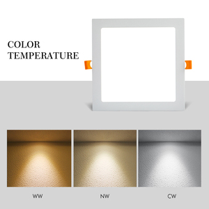 Precio de fábrica competitivo redondo cuadrado empotrado montado en la superficie 18W PANEL - Product Image 6