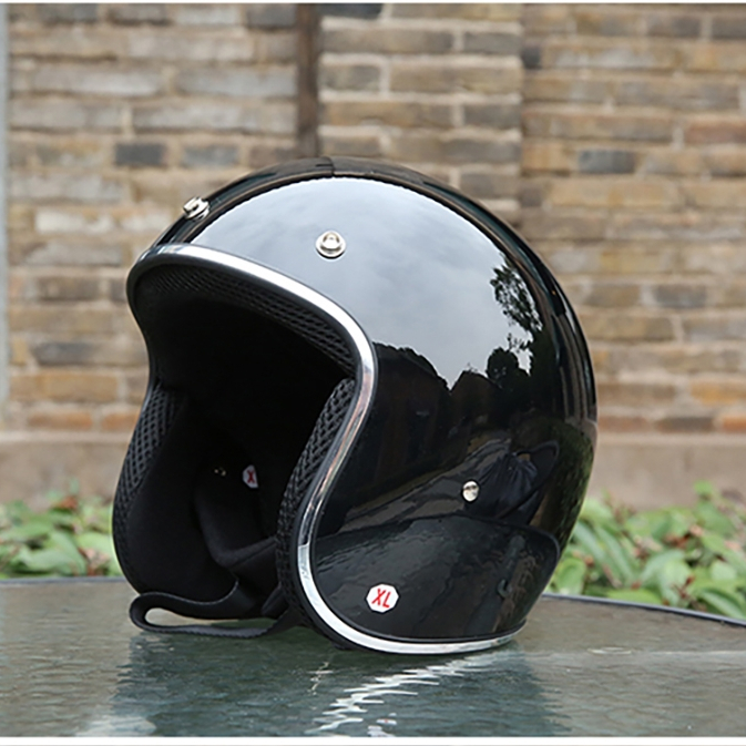1storm motorcycle open face helmet 1Storm Motorcycle Open Face Helmet Mopeds Scooter Pilot Half Face Helm   Power Gear Motorsports