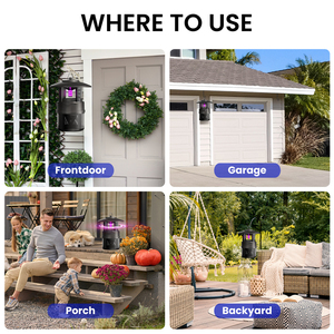 Có thể sạc lại 12V 7W Trong Nhà UV dẫn kiểm soát dịch hại đèn chống muỗi bay bẫy lỗi Zapper ABS vật liệu điện muỗi kẻ giết người - Product Image 6