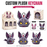 Fabricant de jouets en peluche personnalisés en boîte mystère, porte-clés, OEM ODM, animaux en peluche, pendentifs mascotte mignons, poupées selon votre propre conception