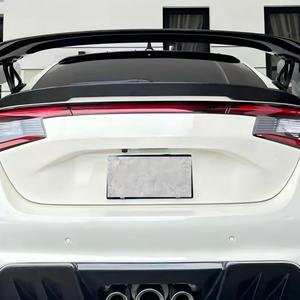 สปอยเลอร์หลังคาร์บอนไฟเบอร์สำหรับ Honda <span class=keywords><strong>Civic</strong></span> FL5 FL4 FL1 FK8 FN2 <span class=keywords><strong>EP3</strong></span> DC5 ปีกหลังแบบ JDM - Product Image 2
