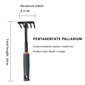 Tout nouvel ensemble de quatre pièces de jardinage ménager <span class=keywords><strong>pour</strong></span> plantes d'intérieur de tête en fer dur et d'outils de plantation de fleurs - Product Image 5