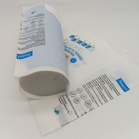 Botella Personalizada de Batido de Leche, Etiqueta Termorretráctil, Rollo de Película de Pvc, Envoltura de Manga, Etiqueta