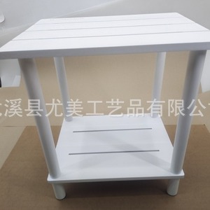 Tables et chaises d'extérieur, tables et chaises en PVC imitation bois pour patio, tables et chaises en bois anti-corrosion pour jardin de villa, balcon, café extérieur et loisirs. - Product Image 2