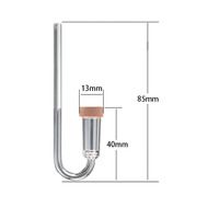 Diffuseur de CO2 transparent atomiseur compteur de bulles pour plantes d'aquarium diffuseur de CO2 accessoires de réservoir de poissons équipement d'aquarium