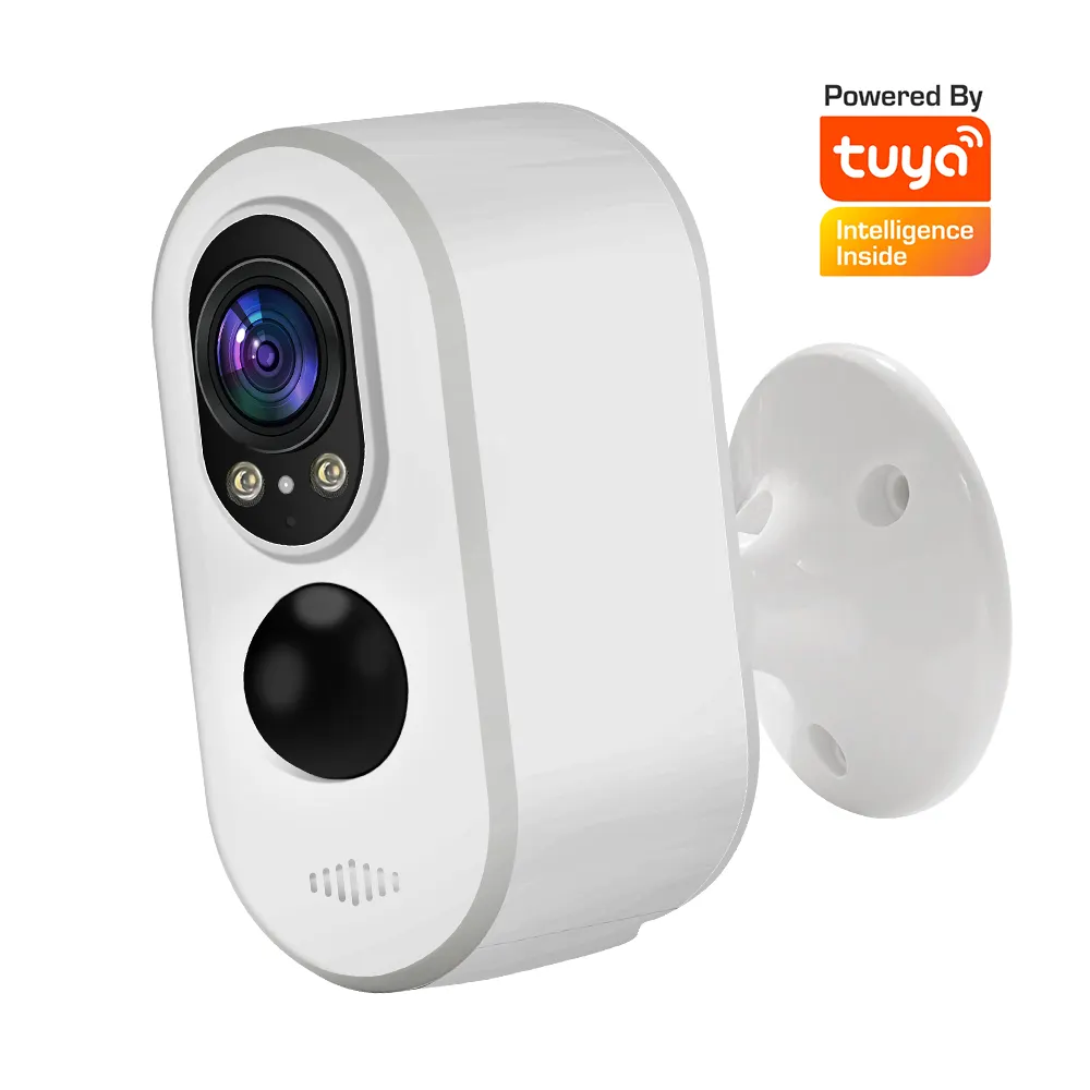 3MP điện năng thấp tuya máy ảnh không dây pin máy ảnh