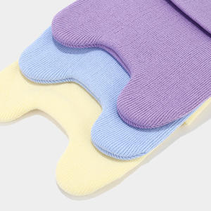 หมวกถักมีหูวัวแท้สำหรับผู้หญิง, หมวกบีนนี่ดีไซน์เนอร์การ์ตูนน่ารักฤดูใบไม้ร่วงฤดูหนาว - Product Image 5