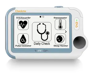 Viatom-Monitor de ritmo cardíaco para pacientes, máquina de señal Vital con control remoto lomT solution