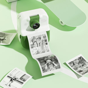 Imprimante photo thermique instantanée portable mini pour enfants AIMO, appareil photo pour enfants avec fonctions de jeu et de <span class=keywords><strong>musique</strong></span> - Product Image 3