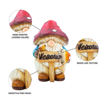 Vente flash - Statue en résine de créature fantastique artisanale et originale avec base florale pour la décoration intérieure