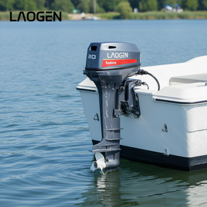Moteur hors-bord Laogen 20 15hp, neuf, 2 temps, 15hp, compatible avec le moteur hors-bord Yamaha <span class=keywords><strong>Enduro</strong></span> 9.9 15 20hp, bateau hors-bord - Product Image 1