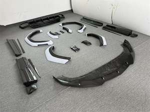 Kit de cuerpo de fibra de carbono de sarga estilo 1016, difusor trasero de labio delantero, faldones laterales, capó de motor para Lamborghini URUS S Performance - Product Image 3