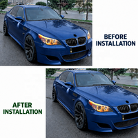 Side Skirt M Sport Pengganti untuk BMW Seri 5 E60 E61 Aksesoris Styling Bodi Eksterior
