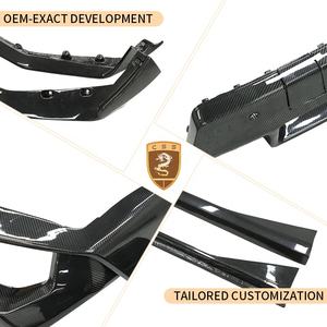 Kit de Carrocería Estilo MP M5 G90 Aero para BMW <span class=keywords><strong>Serie</strong></span> 5 M5 G90, Kit de Carrocería de Fibra de Carbono Seca, Alerón Delantero, Faldones Laterales, Difusor Trasero - Product Image 3