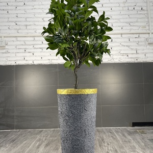 Macetas Grandes de Fibra de Arcilla para Árboles y Flores, para Jardín y Calle, Kit de Macetas Altas para Plantas, para Uso en Hogar, Viveros y Centros Comerciales - Product Image 6