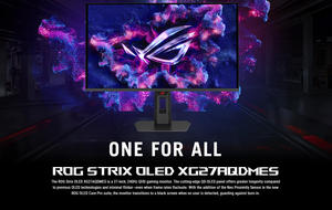 หน้าจอเกม XG27AQDMES a.s.u.rog Strix OLED ของแท้26.5 "1440P QD-OLED 240 Hz เซ็นเซอร์นีโอความใกล้ชิด0.03MS - Product Image 2
