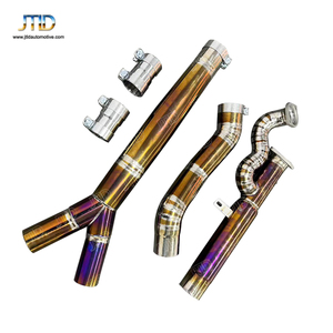 Tubo medio de <span class=keywords><strong>escape</strong></span> de titanio para <span class=keywords><strong>BMW</strong></span> S58 G80 M3 G82 <span class=keywords><strong>M4</strong></span> 3,0 T <span class=keywords><strong>escape</strong></span> de igual longitud tubos medios escapes individuales - Product Image 4