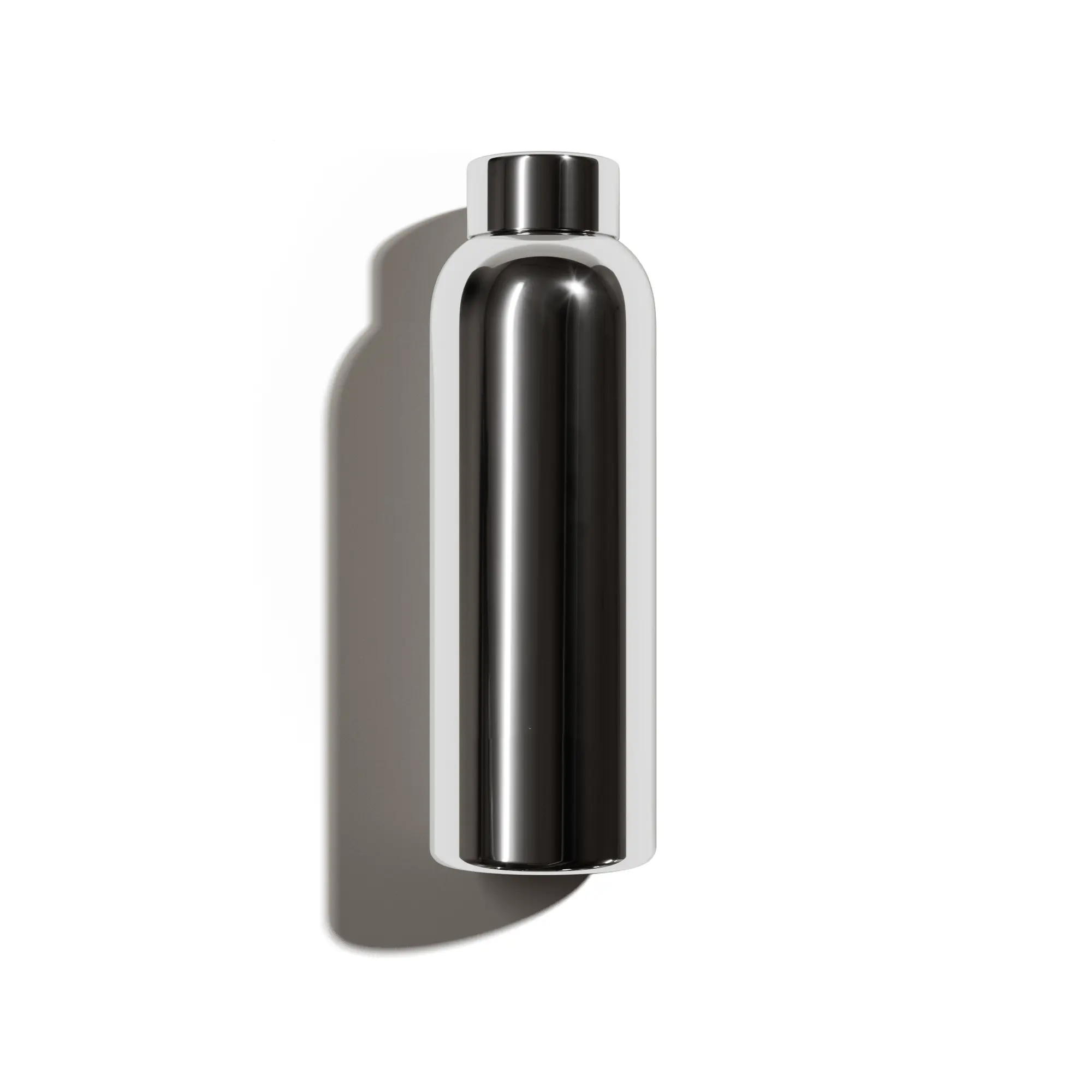 Bouteille d'eau pliable en acier inoxydable, avec haut-parleur, isolé, sous vide, à poignée en aluminium, ml