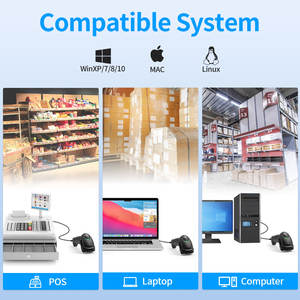 Lector <span class=keywords><strong>de</strong></span> Códigos <span class=keywords><strong>de</strong></span> Barras 1D con Cable Xincode, Escáner <span class=keywords><strong>de</strong></span> Códigos <span class=keywords><strong>de</strong></span> Barras Láser USB Portátil, Pistola Escaneadora <span class=keywords><strong>de</strong></span> Códigos <span class=keywords><strong>de</strong></span> Mercancías, Escáner <span class=keywords><strong>de</strong></span> Inventario X-9100 - Product Image 3