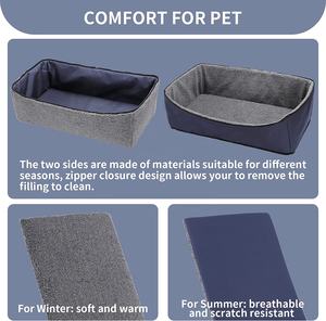 <span class=keywords><strong>Dog</strong></span> Booster Autos itz Haustier bett zu Hause mit Taschen und Trage tasche Einfache Aufbewahrung und tragbar mit individuellem Logo - Product Image 3