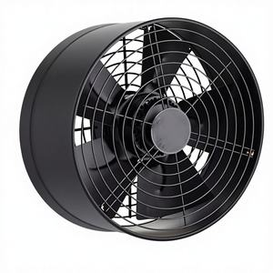 Ventilador Industrial de Techo Crown 200B2 AC, Aspas de 10 pies de Diámetro, 2560 rpm, 220V, con Rodamientos de Motor de Ventilador de Circunferencia Frontal y Trasera - Product Image 1