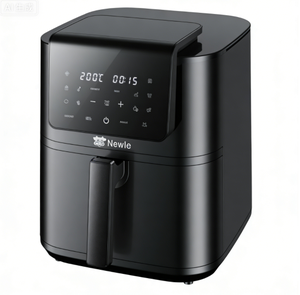 <span class=keywords><strong>Friggitrice</strong></span> <span class=keywords><strong>ad</strong></span> <span class=keywords><strong>Aria</strong></span> Newle 6L <span class=keywords><strong>in</strong></span> Vetro 1400W Senza Rivestimento, Pentola Salutare, 8 Menu Preimpostati, Schermo Touch a Colori, 4-<span class=keywords><strong>in</strong></span>-1 Cottura/Friggitura, Finestra Visiva a 360° - Product Image 2