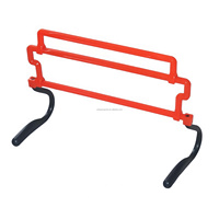 Haies d'agilité de football portables, réglables, écologiques et durables pour l'entraînement de vitesse, multi-tailles, couleur personnalisable, vente en gros