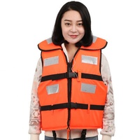 Veste de sauvetage gonflable pour adultes, personnalisable en gros, fabrication directe, mousse EPE réfléchissante, certifiée USCG, orange, CCS