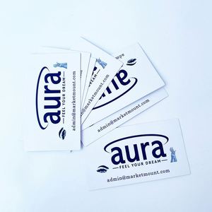 Phong Cách Mới Tái Tạo In Thẻ Emboss In Ấn Lời Mời Mini Kinh Doanh Thiệp Chúc Mừng Giấy Cảm Ơn Bạn Thẻ Cho Kinh Doanh Thẻ - Product Image 4