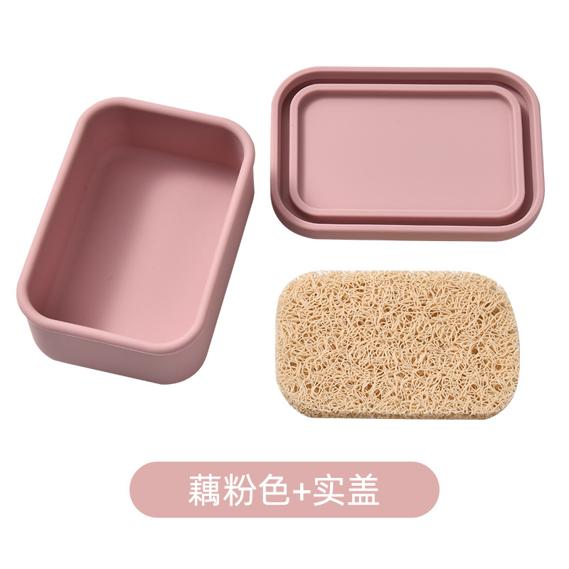 Pink + solid color cover