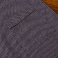 Peignoir en tissu gaufré chaud personnalisé pour hôtel et spa, avec col kimono, confortable pour couple, service ODM pour les voyages et l'usage quotidien