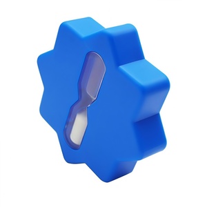 Minuteur en forme d'étoile à ventouse moderne fait main et personnalisé, 5 minutes, pour le brossage des dents, en ABS, écologique, durable et rotatif - Product Image 4