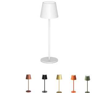 <b>Wireless</b> Touch <b>Lamp</b> Dimmable Led Light 3 Shades White 11x11x37cm Orange Color - Product Image 1