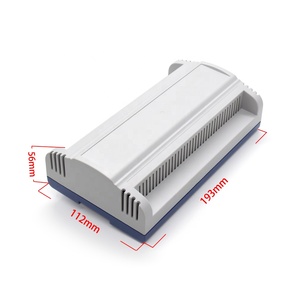 193*112*56mm Chất lượng cao Din Rail nhựa điện tử bao vây điều khiển vỏ nhựa thiết bị hộp dự án - Product Image 1