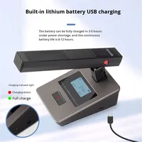 Système de conférence sans fil TCH3300 avec microphones de table col de cygne et batterie au lithium à tube carré