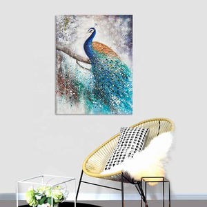 Mosaico di Diamanti Fai-da-Te, Ricamo di Pavone Colorato, Pittura con Diamanti 5D, Diamanti Quadrati e Rotondi, Arte in Cristallo Fatta <span class=keywords><strong>a</strong></span> Mano, <span class=keywords><strong>Punto</strong></span> <span class=keywords><strong>Croce</strong></span> - Product Image 5
