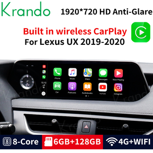 Radio de coche de 10,25 pulgadas para Lexus UX UX200 UX250 UX260 2019-2021 unidad principal <span class=keywords><strong>Android</strong></span> estéreo Multimedia inalámbrico CarPlay 4G navegación - Product Image 3