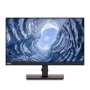 Lenovo – écran IPS FHD de 23.8 pouces, moniteur d'ordinateur de bureau à suspension rotative à large champ d'élévation T24i - 2 l